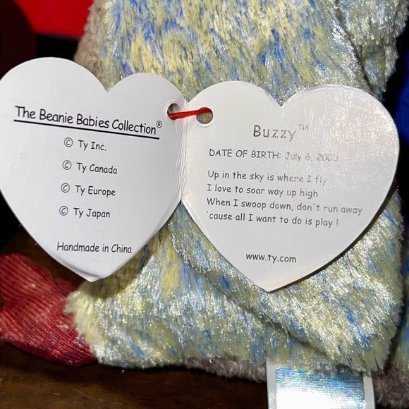 NWT Ty Beanie Baby Buzz the Buzzard. - Picture 4 of 8